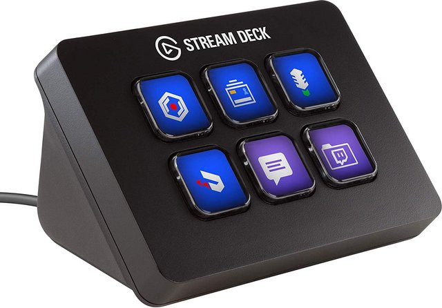 Elgato Stream Deck Mini USB-Tastenfeld in Schwarz - Bild 1