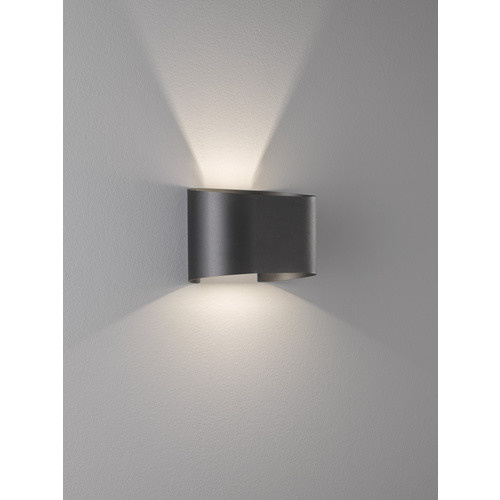 Fischer & Honsel LED-Wandleuchte Wall Up-Down Effekt in Schwarz Matt - Bild 2