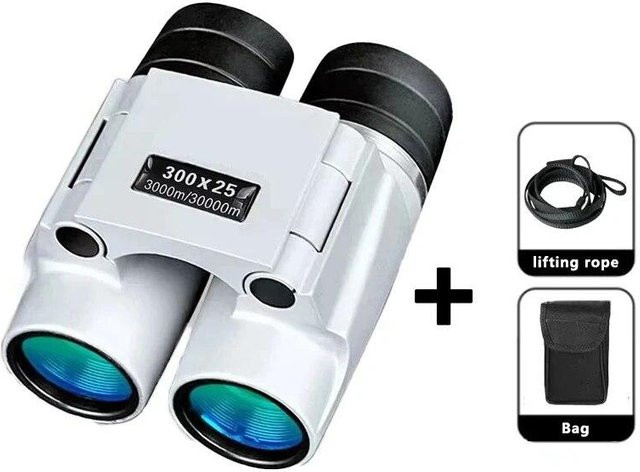 Binchi Outdoor Equipment Hochleistungs-HD-Teleskop YS-300x25 wasserdichtes Monokular mit geringer Lichtstärke in Schwarz oder Weiß - Bild 1