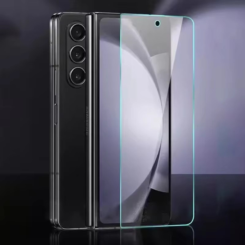 Samsung Galaxy Z Fold 7 Displayschutzfolie aus 9H gehärtetem Glas, transparent, 4/2er Set - Bild 3