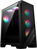 MSI MAG FORGE 120A AIRFLOW Tower-Gehäuse in Schwarz - Bild 1