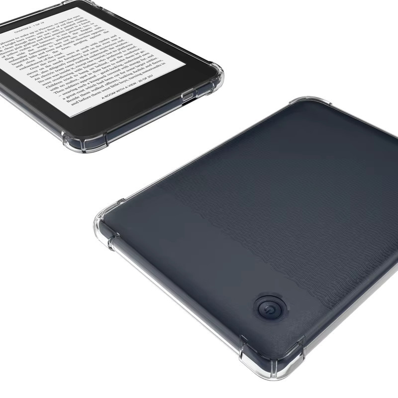 Transparente TPU Soft Back Cover Schutzhülle für Kobo Clara 2E, Libra 2, Nia H2O HD - Bild 3