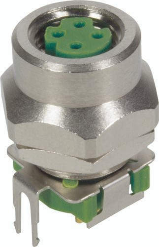 HARTING Leiterplattensteckverbinder 21420000014 aus Messing in Silber - Bild 1