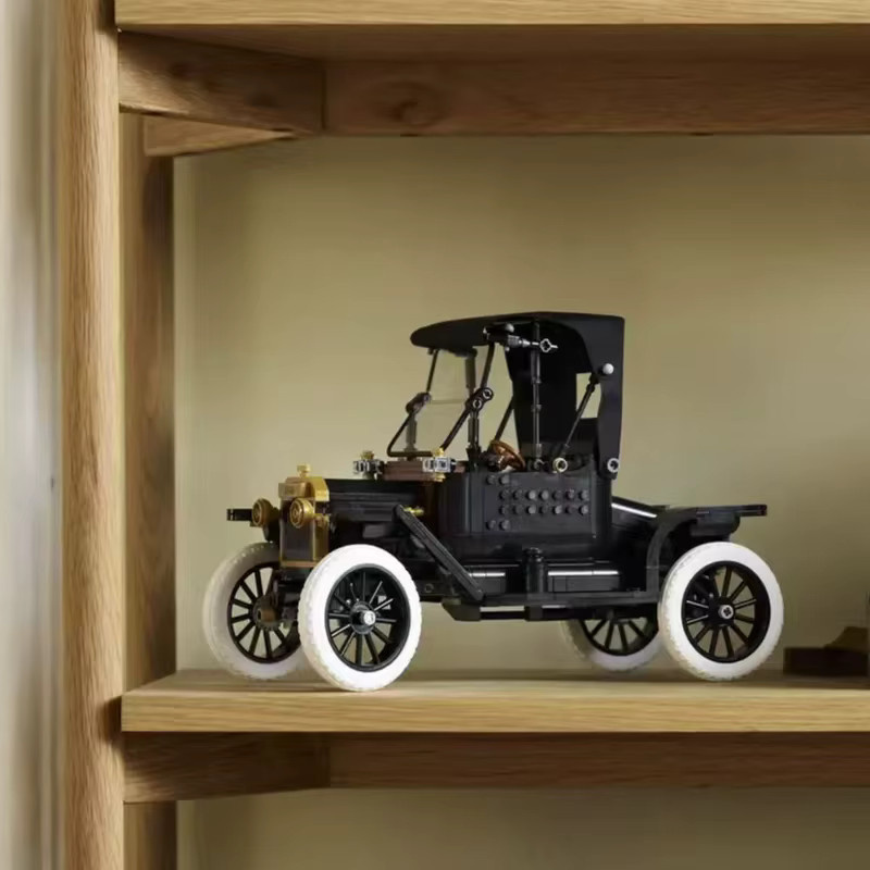Hot Toys Ford T Modellauto, Baustein-Puzzle-Modell, 1.060 Teile - Bild 2