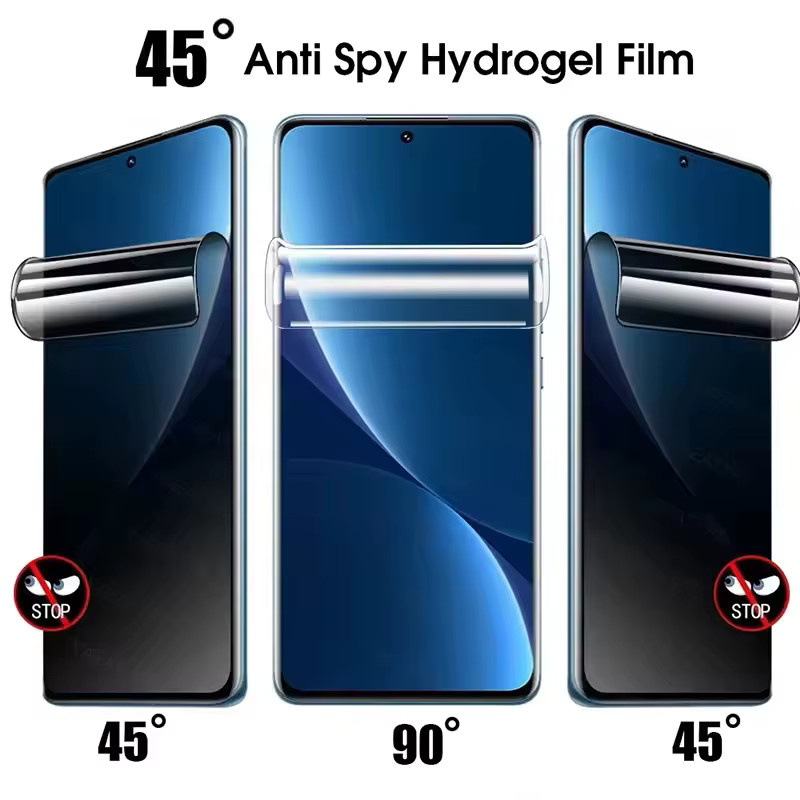 3er-Pack Hydrogel Displayschutzfolie mit Privacy-Funktion für Motorola Moto Edge 50, Edge 40 Pro, Edge 40 Neo und Moto G Stylus Power Play 5G - Bild 4