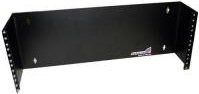 StarTech.com Patchpanel-Halterung mit Scharnier zur Wandmontage, 4 HE, 48,30 cm (19 Zoll), Schwarz, WALLMOUNTH4 - Bild 1