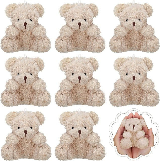 Linyi toy Mini-Plüschbären, 20-teiliges Set, apricot - Bild 1