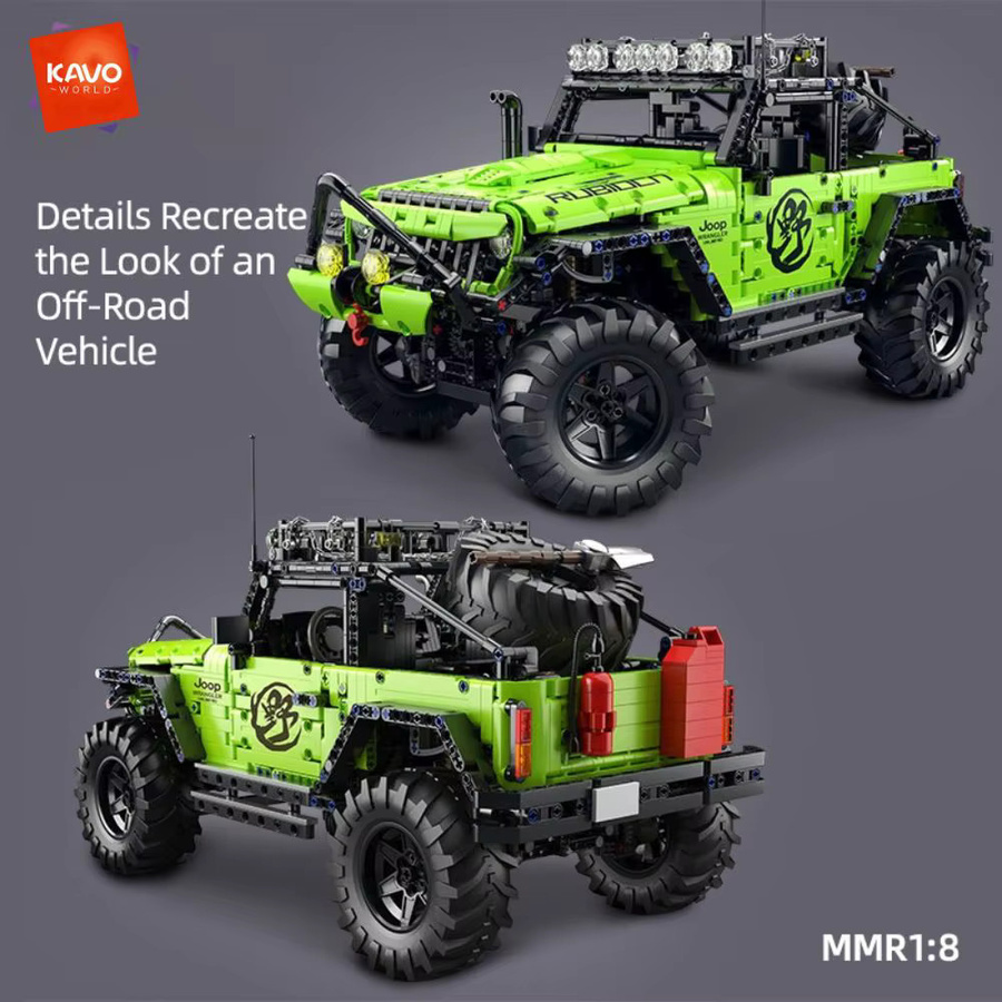 KAVOWORLD Schwerlast-Offroad-Bausatz, 1:8 Maßstab, Modell, Fahrzeug - Bild 4