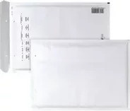 AIRPRO Luftpolstertasche W/17 ohne Fenster, selbstklebend, Weiß, 100er Packung - Bild 1