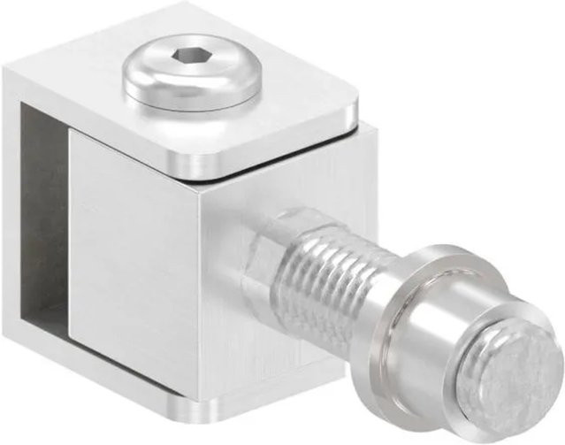 FeNau Verstellbares Torband aus Edelstahl V2A M20 zum Einschweißen in Silber, B/H: 180 x 180 mm - Bild 1