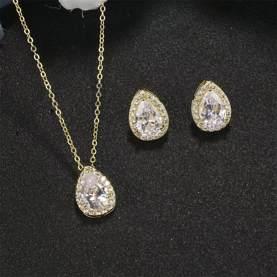 ZAKOL Schmuckset, Zirkonia, Damen - Bild 1