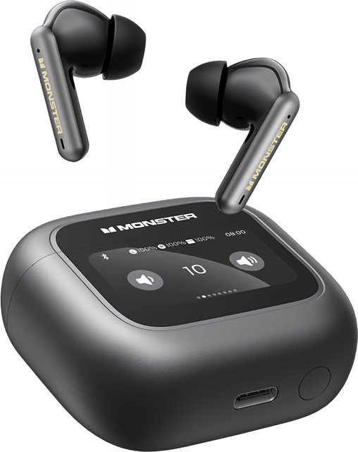 Monster TH300 Bluetooth True Wireless Freisprecheinrichtung in Schwarz - Bild 1