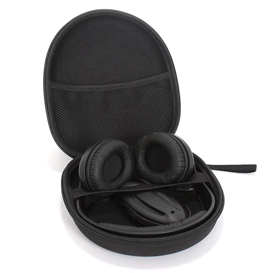 Tragbare stoßfeste Kopfhörer-Tasche von occkic in Schwarz als Organizer und Zubehör für Sony und Sennheiser HD598 HD600 - Bild 2