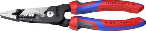 Knipex Multifunktionszange 13 72 200 ME, schwarz atramentiert, Farbe: schwarz, Länge: 200 mm - Bild 1