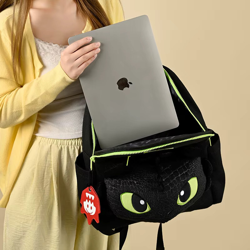 Potdemiel How To Train Your Dragon Toothless Night Fury Plüsch-Rucksack - Bild 3