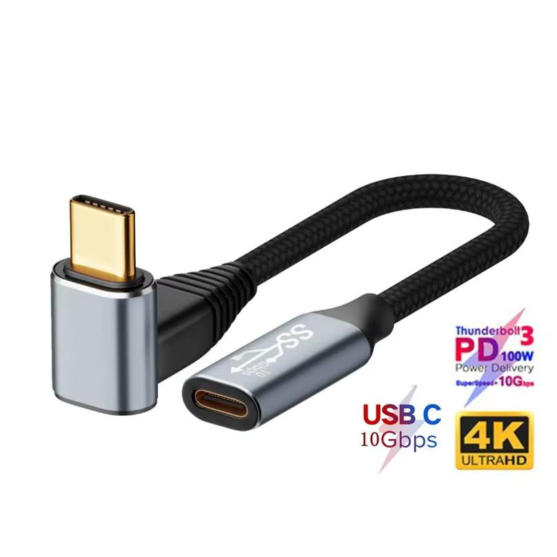 3M USB-C auf USB-C Schnellladekabel mit 10Gbps Datenübertragung, Thunderbolt 3 kompatibel, 4K 60Hz und PD 100W in Schwarz - Bild 2