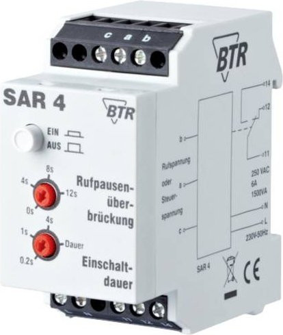 Metz Connect Relais 130283-I mit 230 V/AC Nennspannung und 8A Schaltstrom in Weiß - Bild 1
