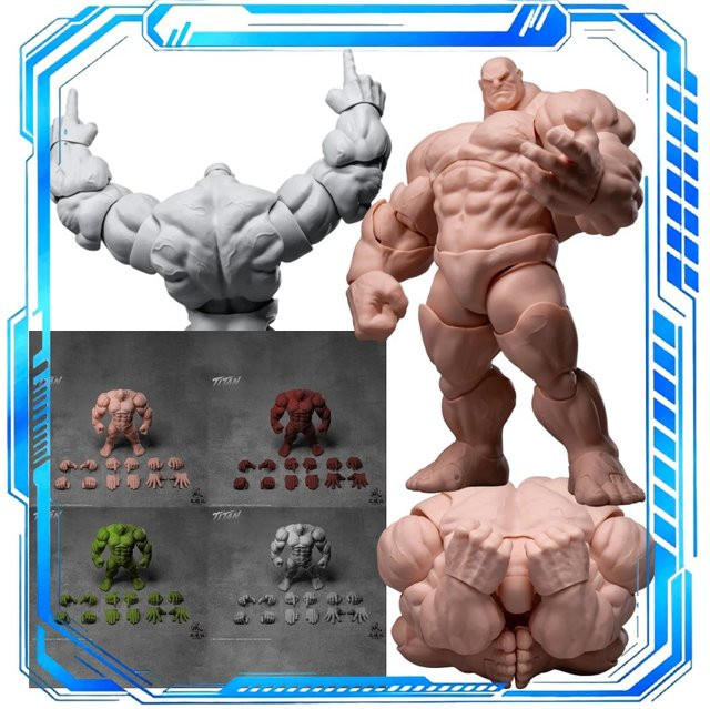 Wind Toys Titan 1/12 Super Artikulierter Muskulöser Männlicher Rohkörper, Actionfigur - Bild 1
