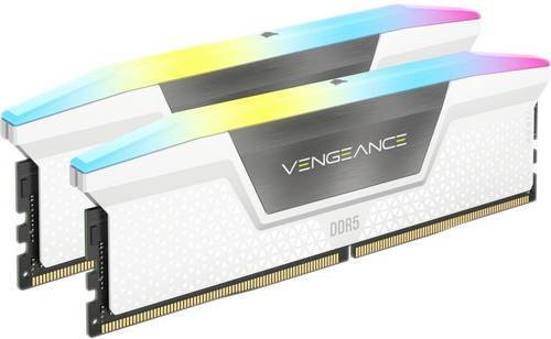Corsair CMH64GX5M2B5200C40W DDR5 PC-Arbeitsspeicher Kit 64GB 2 x 32GB 5200MHz White - Bild 1
