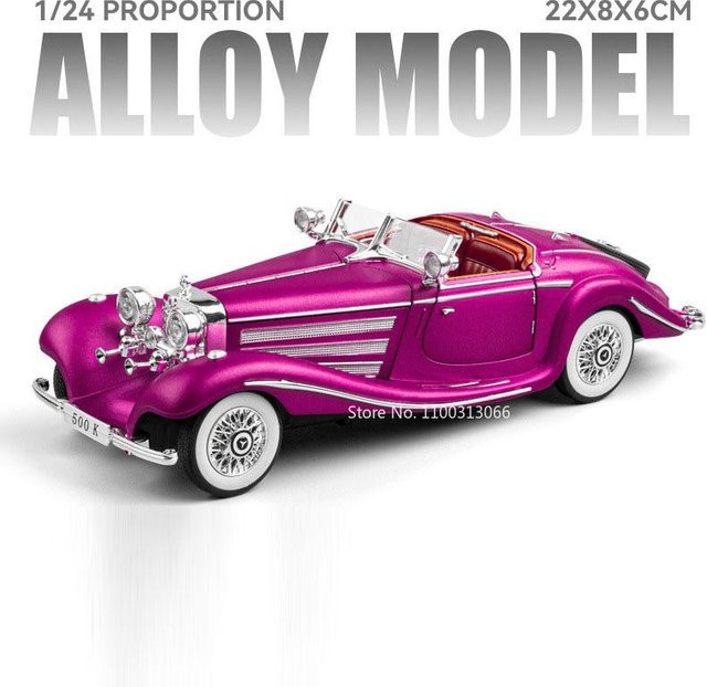 Linyi toy car Rolls Royce Phantom 500K Spielzeugmodell, 1:24, Metall, ab 14 Jahren - Bild 1