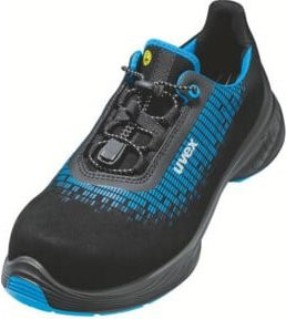 Uvex Halbschuhe S2 Blau Schwarz Größe 45 Weite 10 - Bild 1