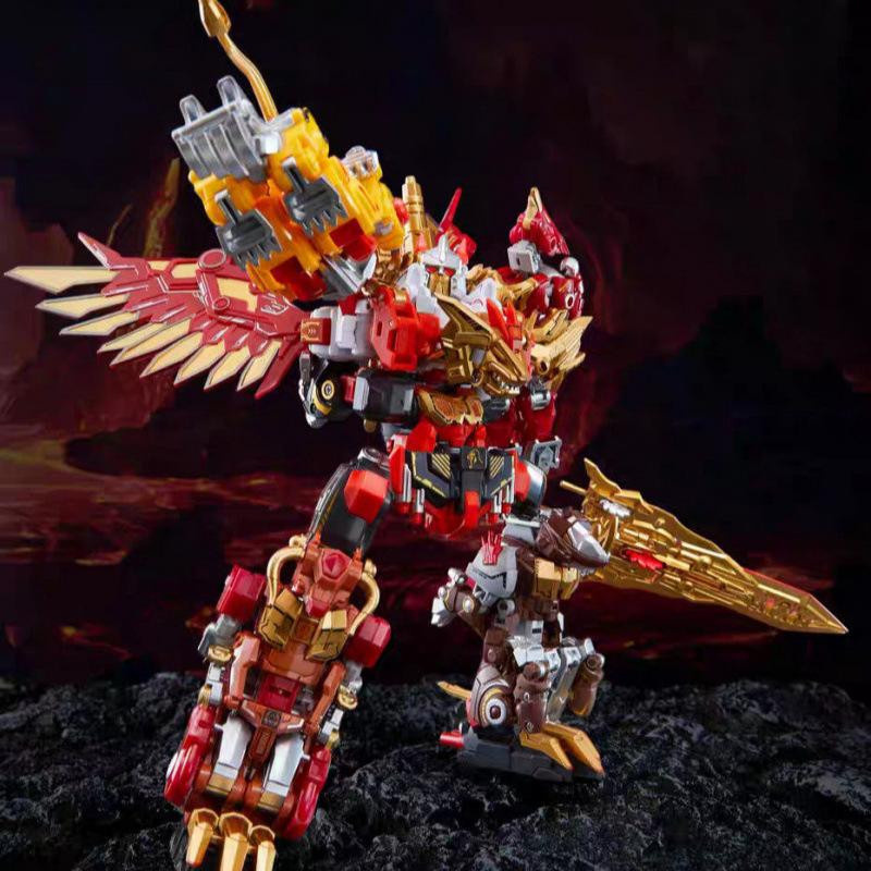 YUEXING Predaking Predacons Roboter Transformation Action Modell 6in1 - Bild 2