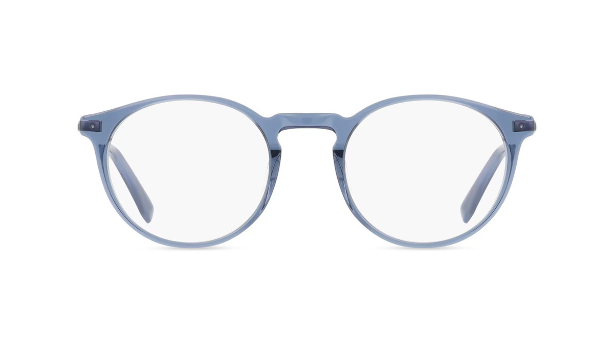 Esprit 34002 Korrektionsbrille, Vollrand, Rund, Kunststoff, Unisex, Blau - Bild 1