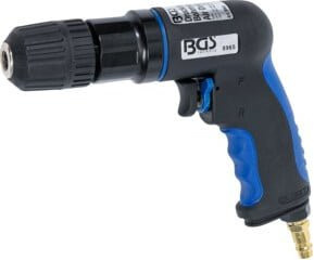 BGS Druckluft-Bohrmaschine mit 10 mm Schnellspannfutter in Blau - Bild 1