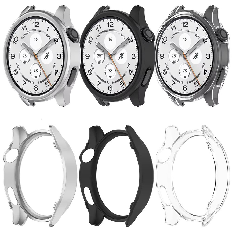 Xiaomi Schutzhülle für Xiaomi Watch 5, Schwarz, Transparent - Bild 5