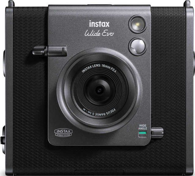 Fujifilm instax Wide Evo Sofortbildkamera Schwarz mit Bluetooth - Bild 1