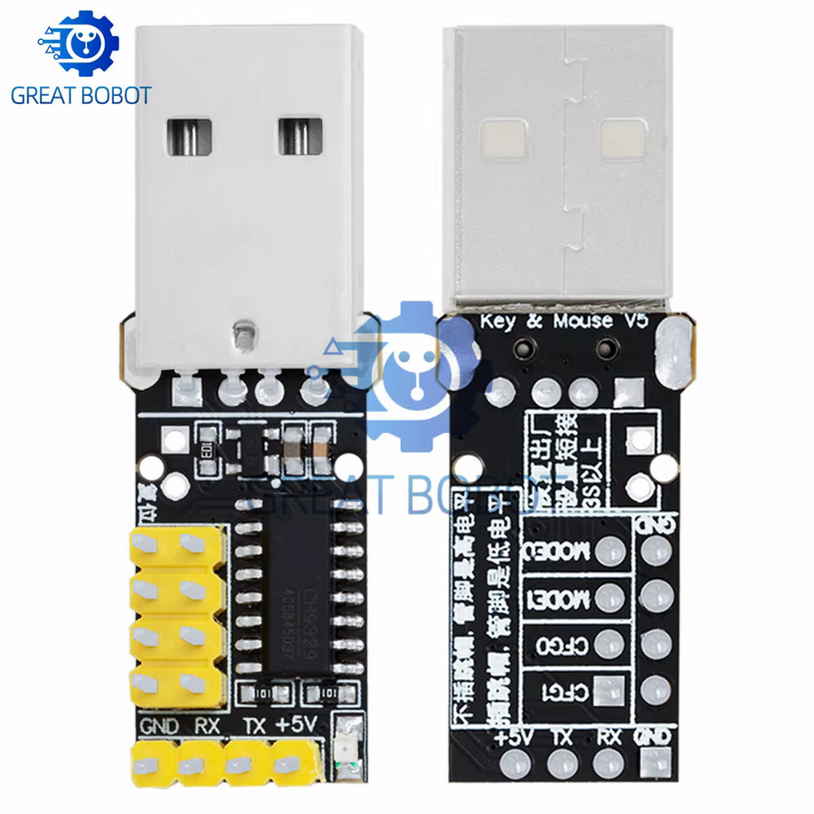 CH9329 Modul UART/TTL Serieller Port zu USB HID Konverter für Tastatur und Maus in der Game Development Box von baishundianzi - Bild 3