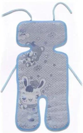 Binchi Outdoor Product Baby Kinderwagen Liner aus atmungsaktiver Baumwolle in Blau - Bild 1