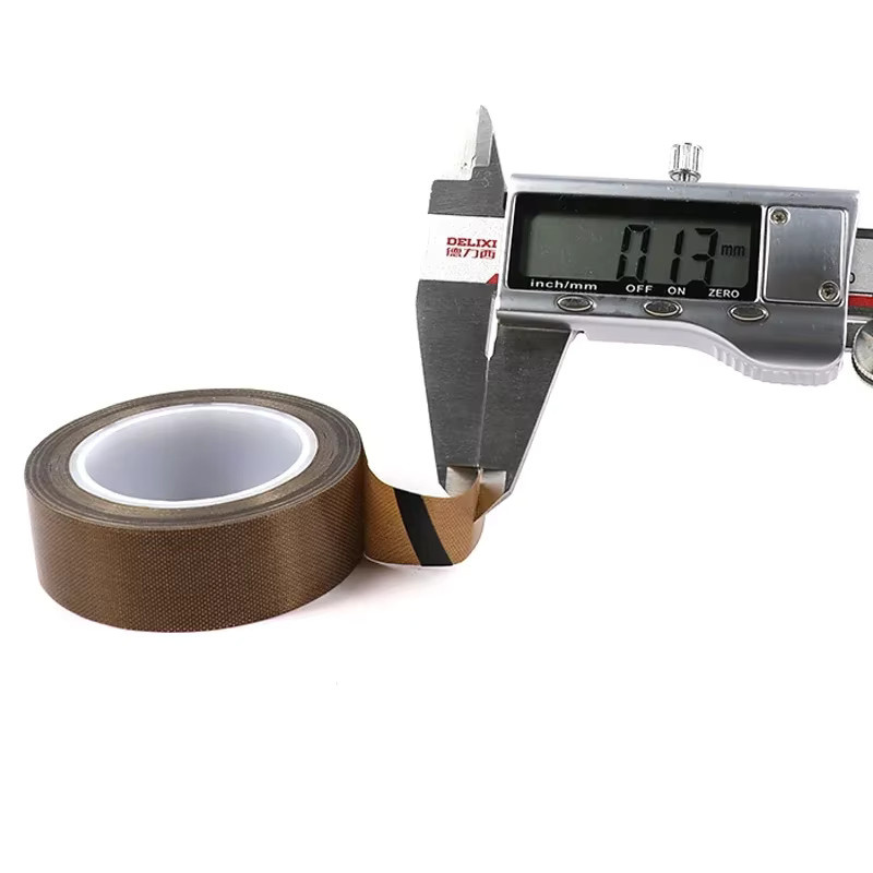 Hochtemperaturbeständiges PTFE-Stoffklebeband in Braun zur Wärmedämmung und Abdichtung - Bild 3