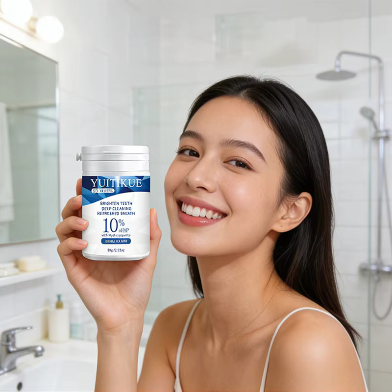 YUITIKUE Hydroxyapatit Zahnpulver, 80g, Unisex - Bild 2