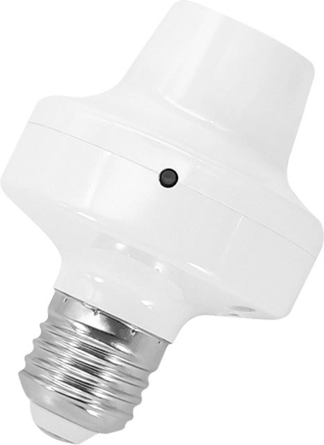 TOMTOP JMS Intelligente E27 Glühbirnen-Sockelhalterung C90-250V mit Bluetooth-Verbindung in Weiß - Bild 1