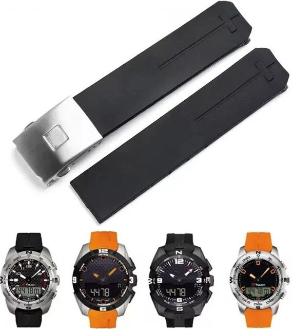 Tissot Uhrenarmband Silikon, 20 mm, 21 mm, Unisex - Bild 1
