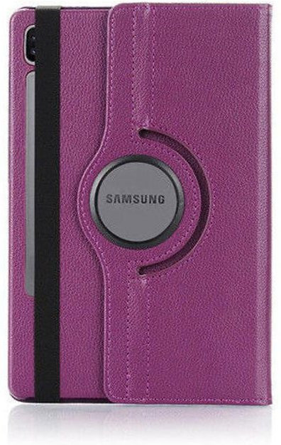 Drehbare Lederhülle für Samsung Galaxy Tab S11 S10 S9 S8 S7 S6 Lite und Tab A9 A8 A7 in Violett - Bild 1