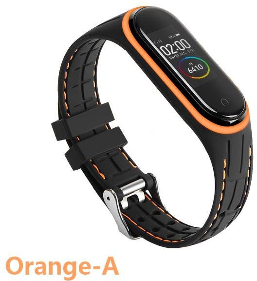 Smartwatch-Armband Silikon, Schwarz, Unisex - Bild 1