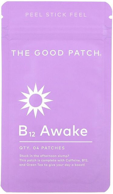 The Good Patch B12 Wach Pflaster, Unisex, 4 Stück - Bild 1