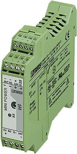 Phoenix Contact MINI-PS-12 Hutschienen-Netzteil 24 V/DC 1A 24W Grün - Bild 1