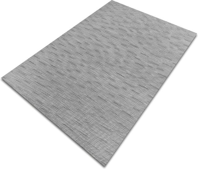 Karat Vinyl-Läufer Siena in Grau mit abstraktem modernem Design - Bild 1