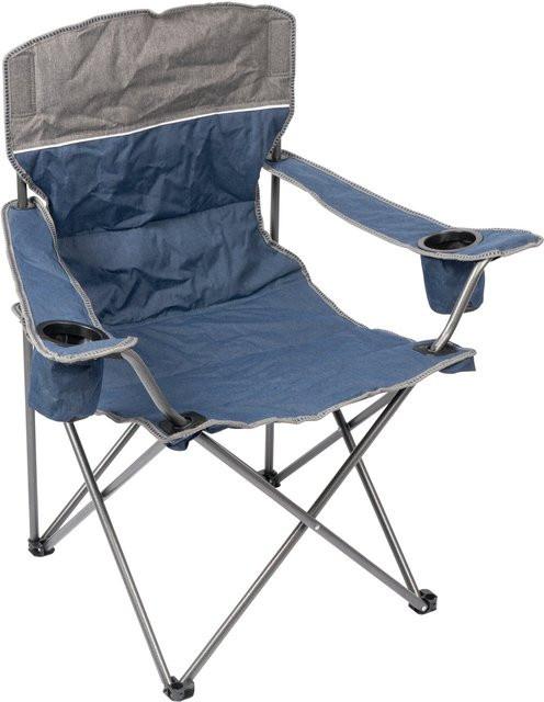 Camping-Stuhl Premium von genialo in Schwarz oder Blau - Bild 1
