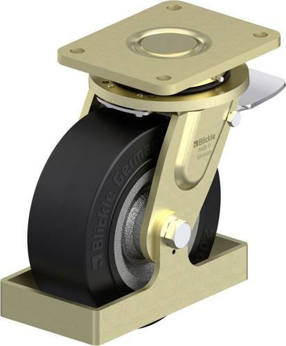 Blickle Schwerlast-Lenkrolle LS-SE 202K-ST-FS in Anthrazit mit 200 mm Rad-Durchmesser und 850 kg Tragfähigkeit - Bild 1