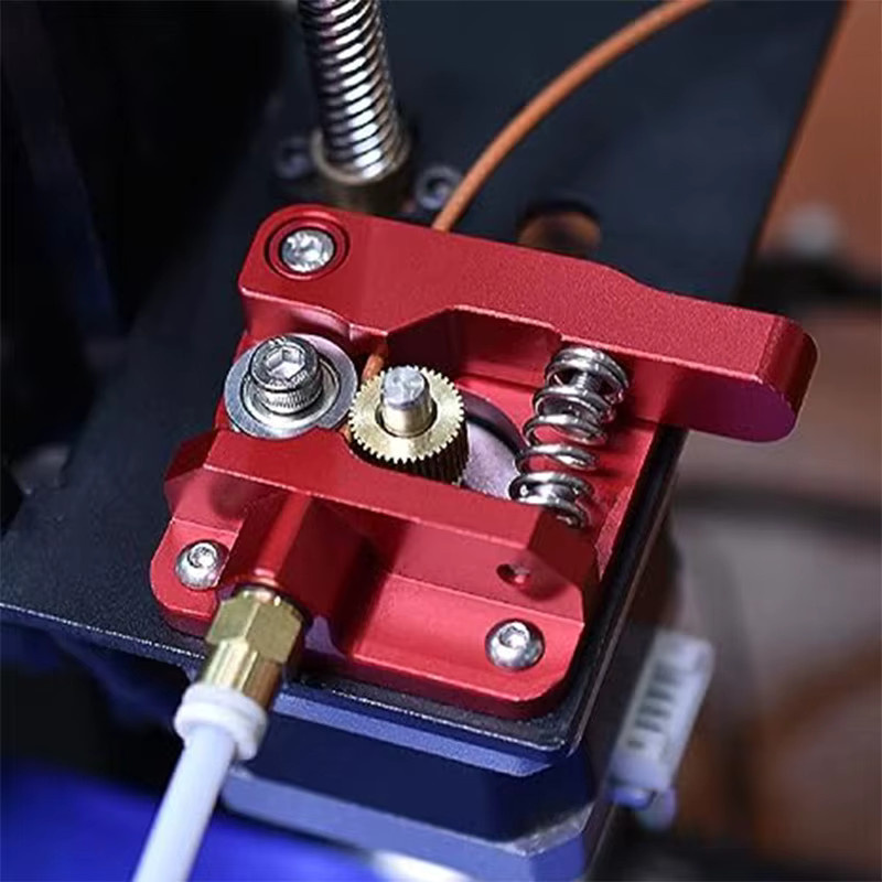 Creality Aluminium Upgrade Bowden Extruder MK8 Drive Feed Kit für FDM 3D Drucker in Rot - Bild 4
