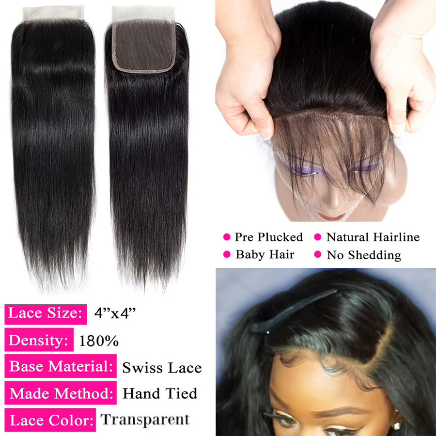 JAYCEE HAIR Bouclé Human Hair Tissage, 12a malaysische kurze Bob Bündel - Bild 5