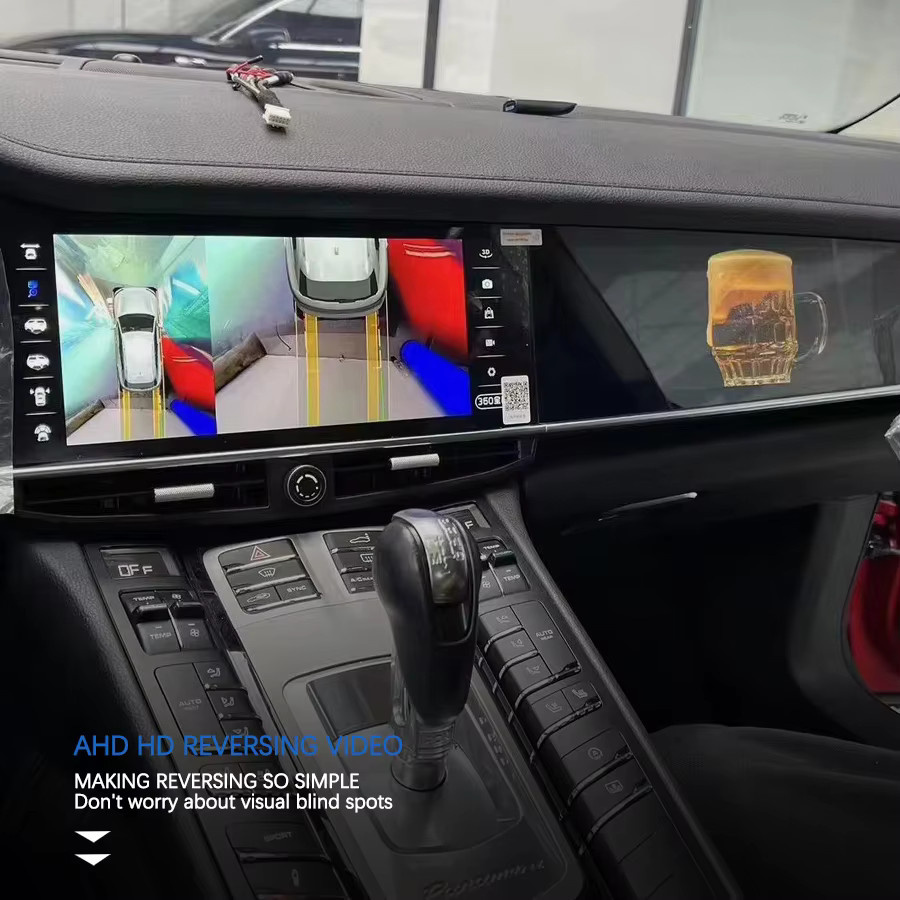 Jetalon Android Multimedia Autoradio für Porsche Panamera 2010-2016 mit 12,3 Zoll Display, GPS Navigation, 4G und CarPlay, Schwarz - Bild 5