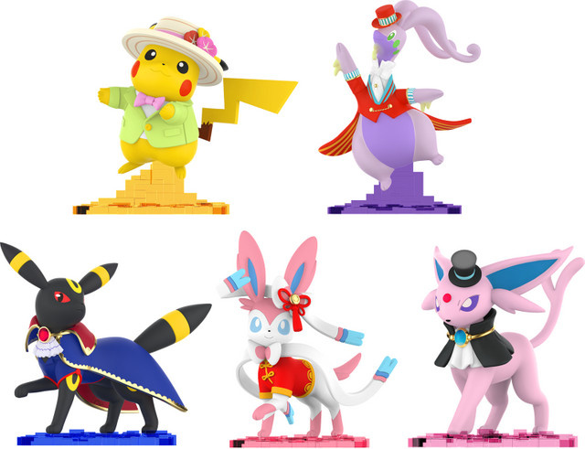 Funism Pokémon Anime Actionfiguren Pikachu Umbreon Sylveon Sammlerfiguren Set - Bild 1