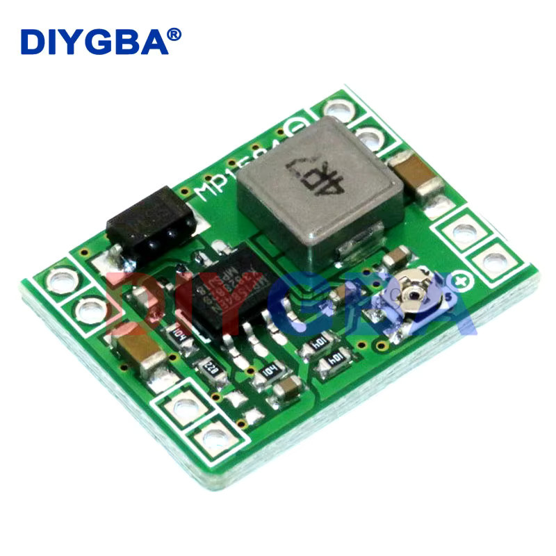 5 Stück MP1584EN DC-DC Step-Down Abwärtsmodul einstellbar, Farbe: Grün - Bild 2