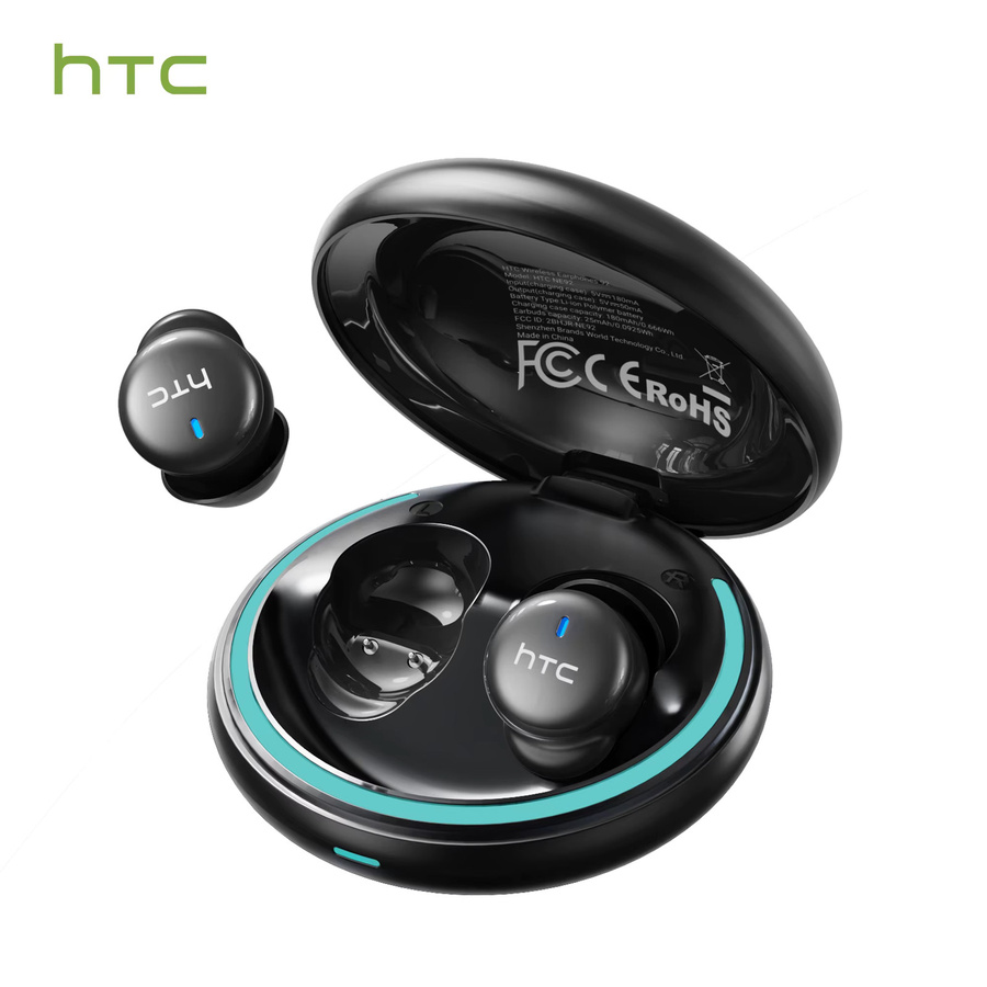 HTC NE92 Schlaf-Ohrhörer In-Ear Bluetooth Kopfhörer Schwarz mit 50 Stunden Wiedergabezeit und geringer Latenz - Bild 7
