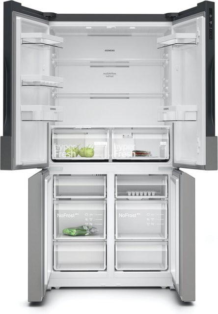 Siemens iQ300 KF96NVPEA French Door Kühl-Gefrier-Kombination in Silber - Bild 2